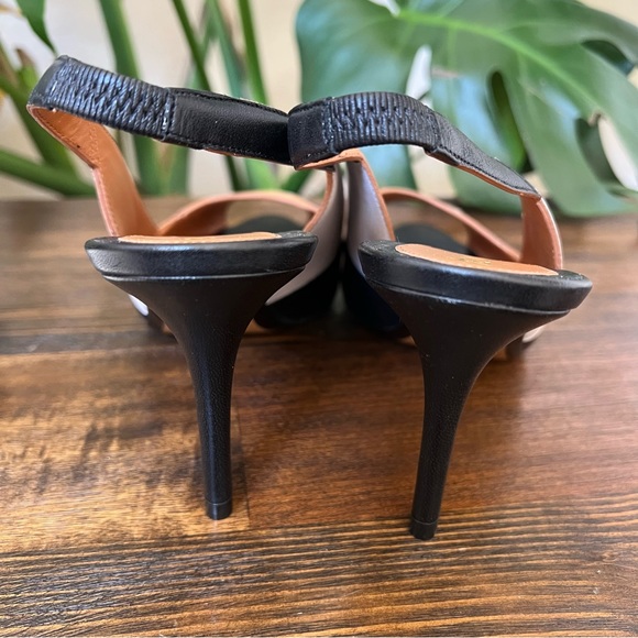 NEW!! FENDI Colorblock Slingback Heels EU 37.5 US7.5 - Picture 7 of 15